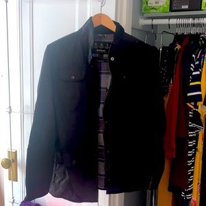 Barbour rain jacket, black W 12